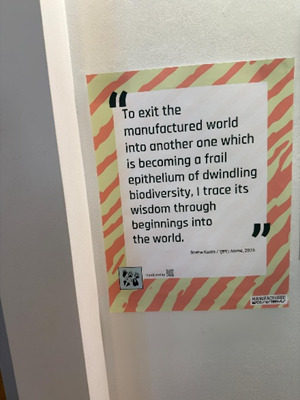 An excerpt from my piece titled गृहम् | Home for the anthology showcased at the University of Guelph’s Zavitz Gallery.